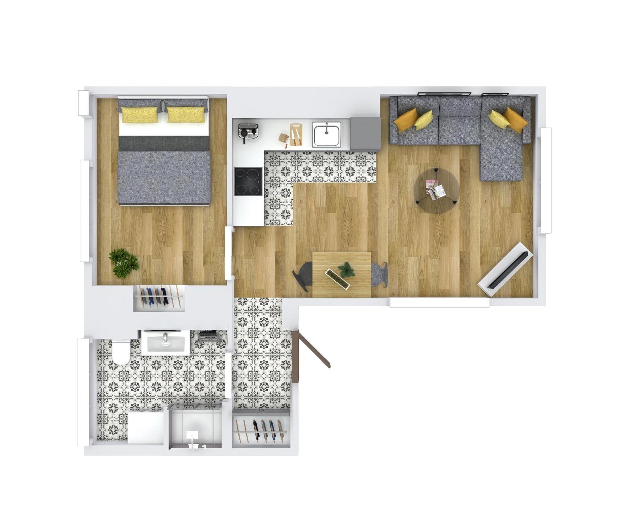 Bright And Cosy 1Bdr Apartment Kaunas Centre Exterior foto